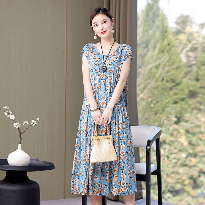 Charlotte - Smooth Floral Dress