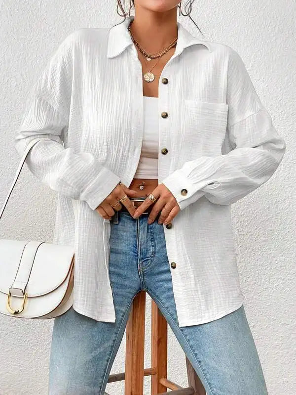 Roxanne - Breezy Cotton Shirt