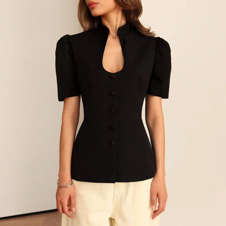 Poppy - Silky Elegant Blouse