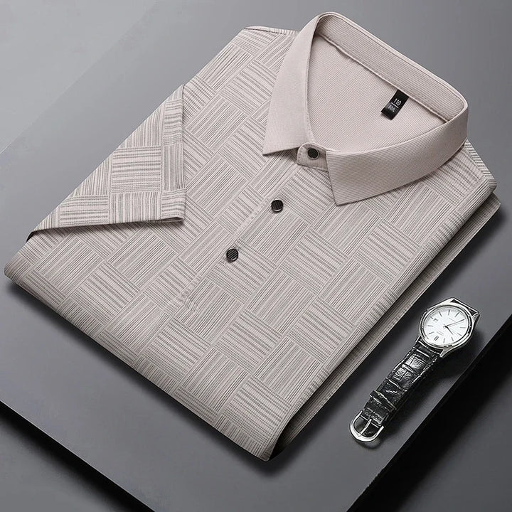 Colby - Polished Geometric Polo