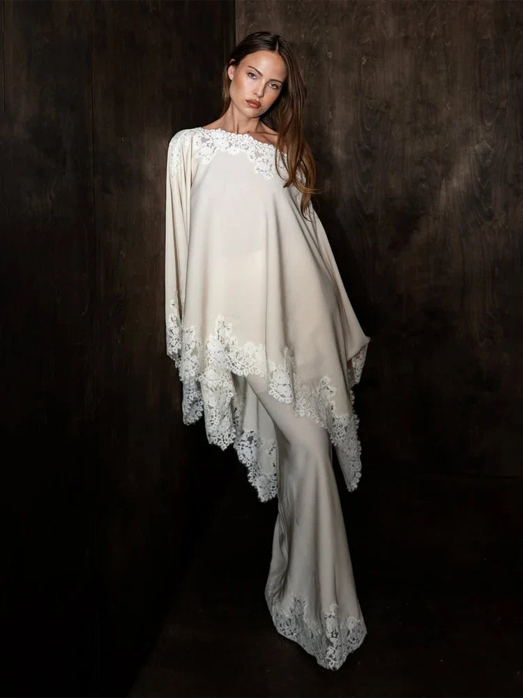 Priscilla - Fluid Lace Tunic