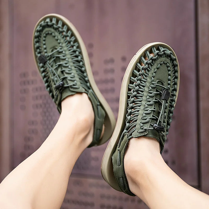 Ronan - Cozy Woven Sandals