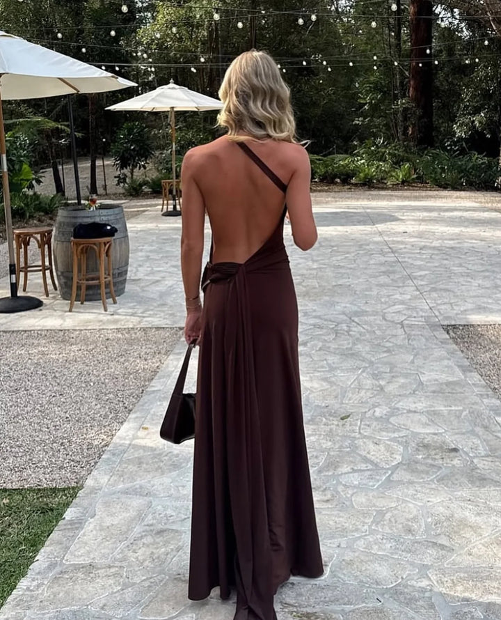 Jean - Silky Elegant Maxi Dress