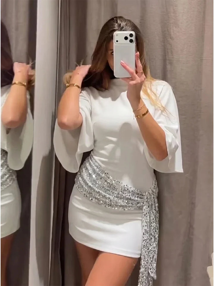 Fiona - Silky Mini Dress