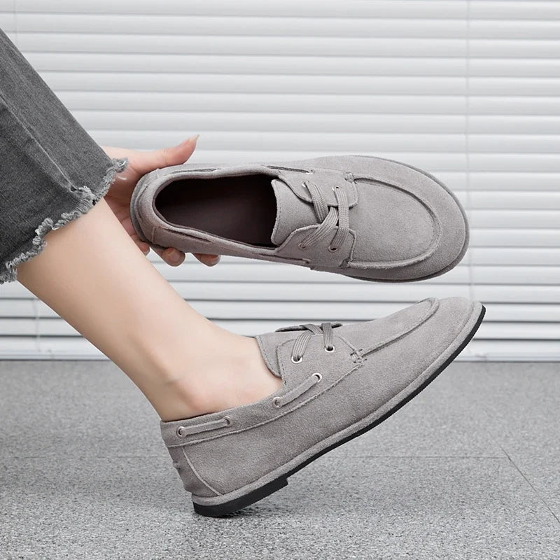 Alexis - Soft Suede Flats