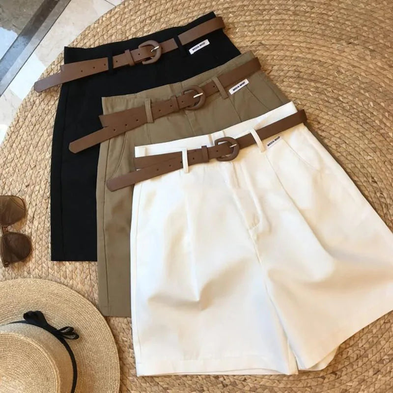 Unice - Elegant Cotton Shorts