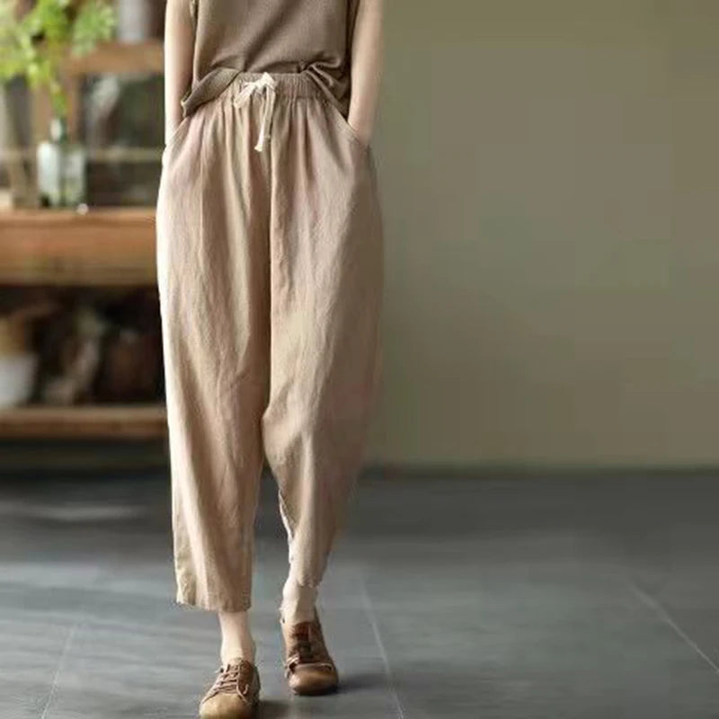Valeria - Soft Linen Pants