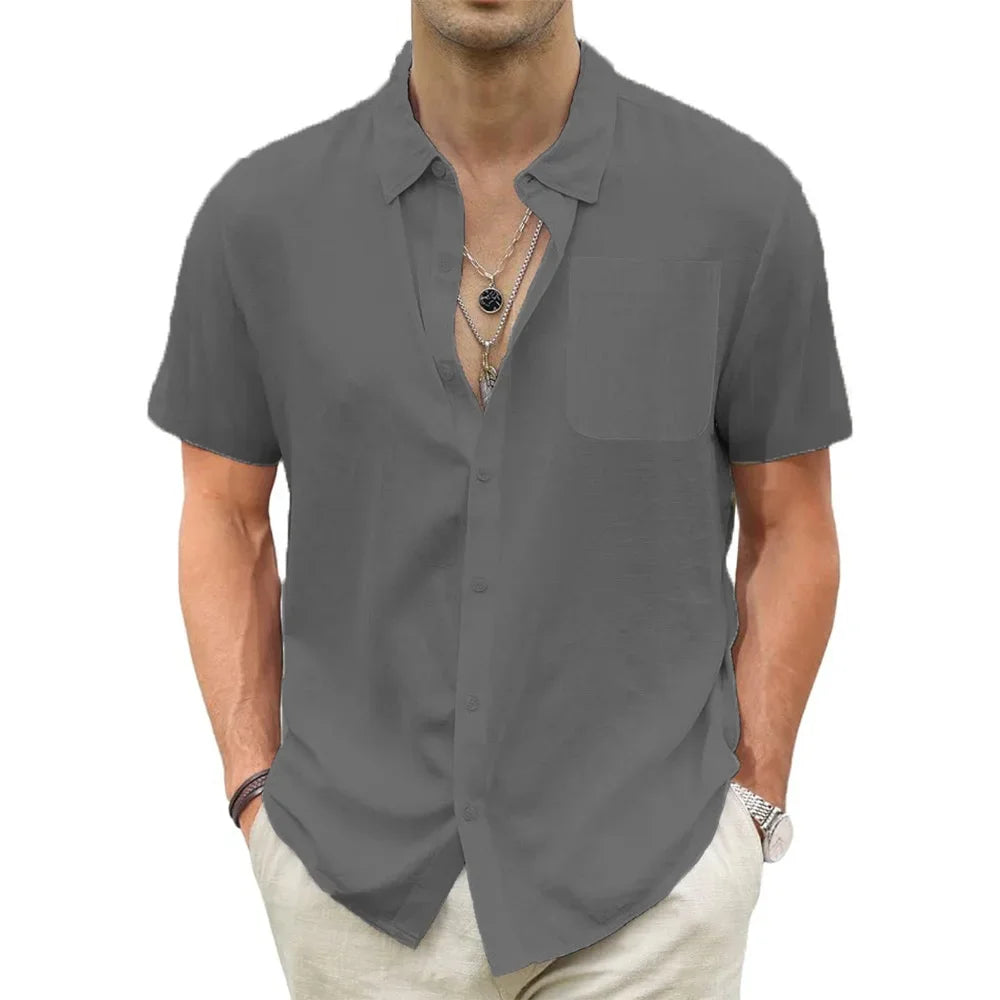 Easton - Sleek Linen Shirt