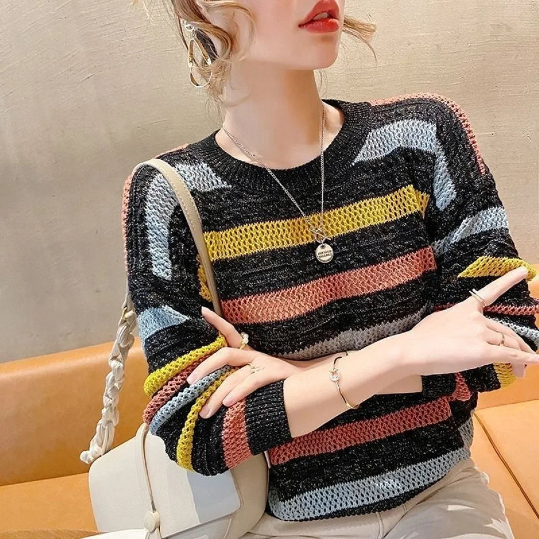 Ozara - Cozy Knit Blouse
