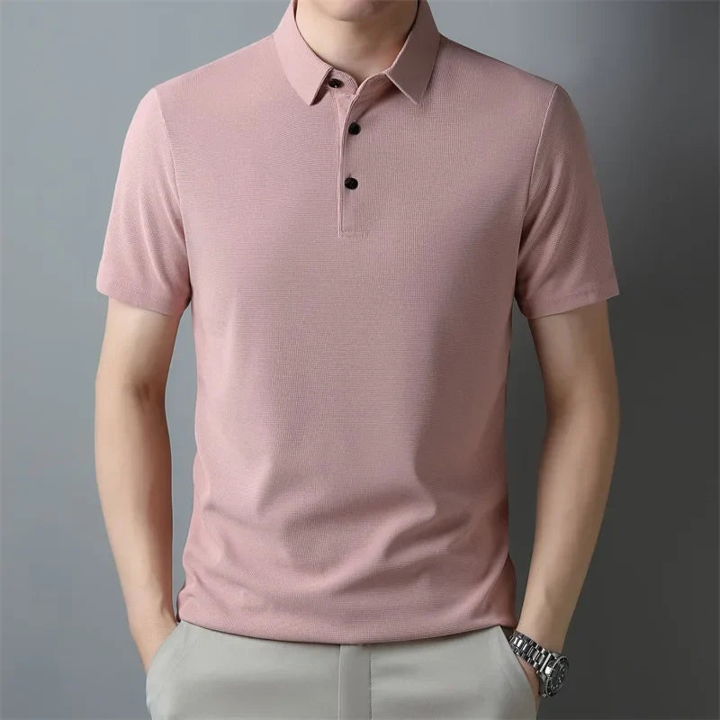 Heron - Sleek Textured Polo