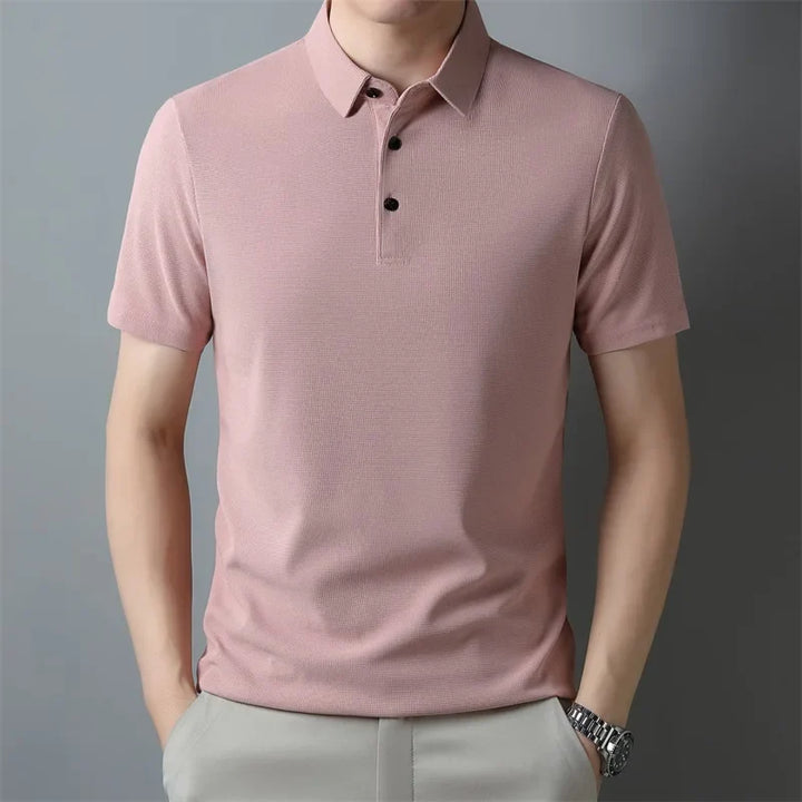 Heron - Sleek Textured Polo