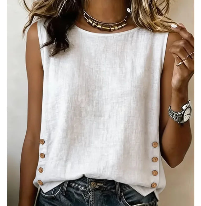 Xamira - Soft Linen Blouse