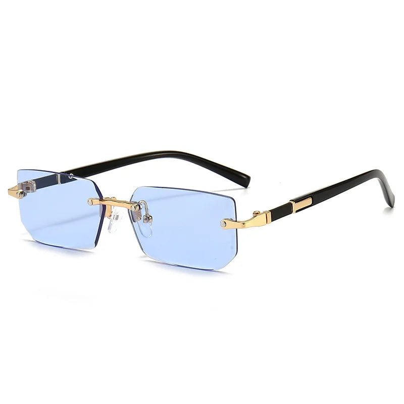 Bridger - Sleek Rimless Sunglasses