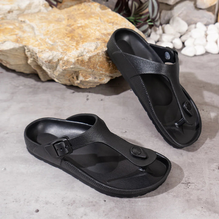 Rhiannon - Sleek Leather Sandals