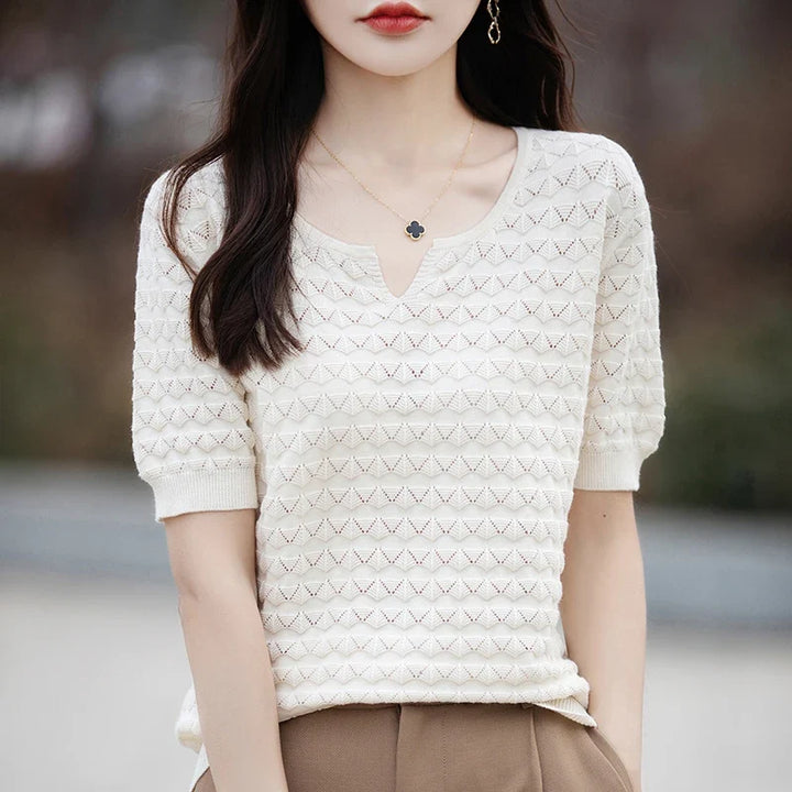 Adeline - Soft Textured Blouse