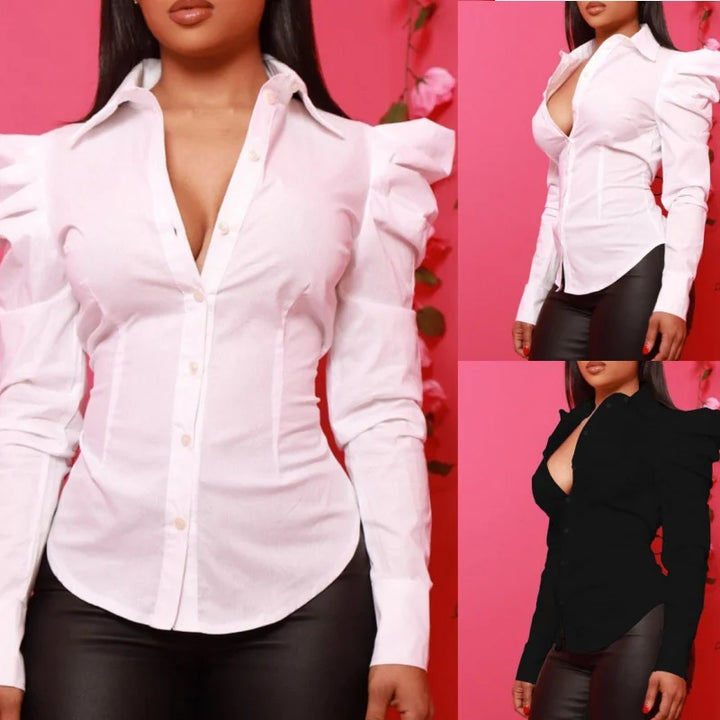 Evelyn - Elegant Silk Blouse