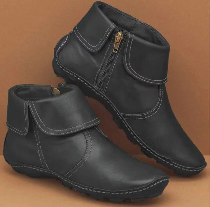 Nevaeh - Relaxed Leather Boots