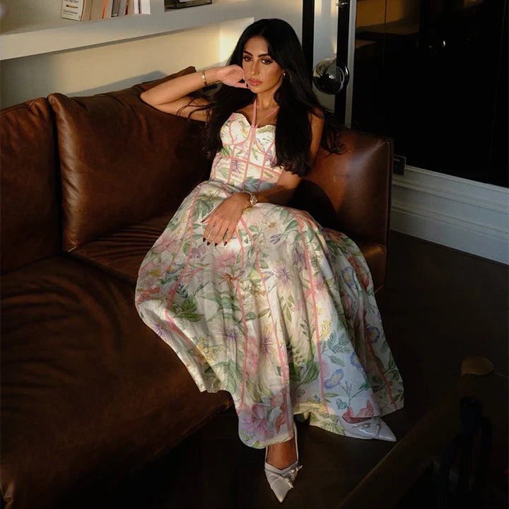 Vienna - Airy Floral Midi Dress