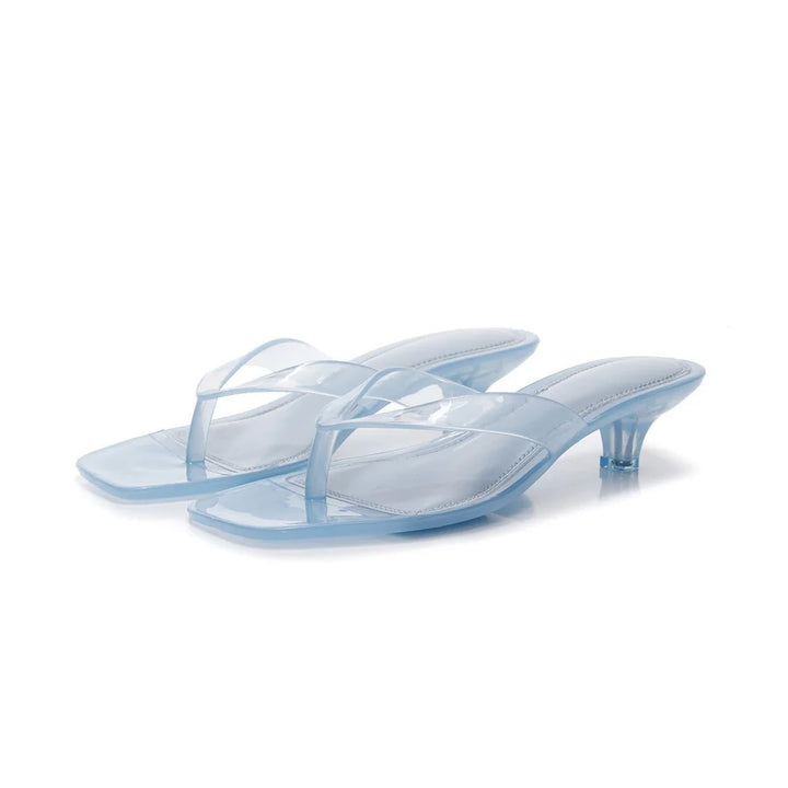 Brooke - Sleek Transparent Sandals