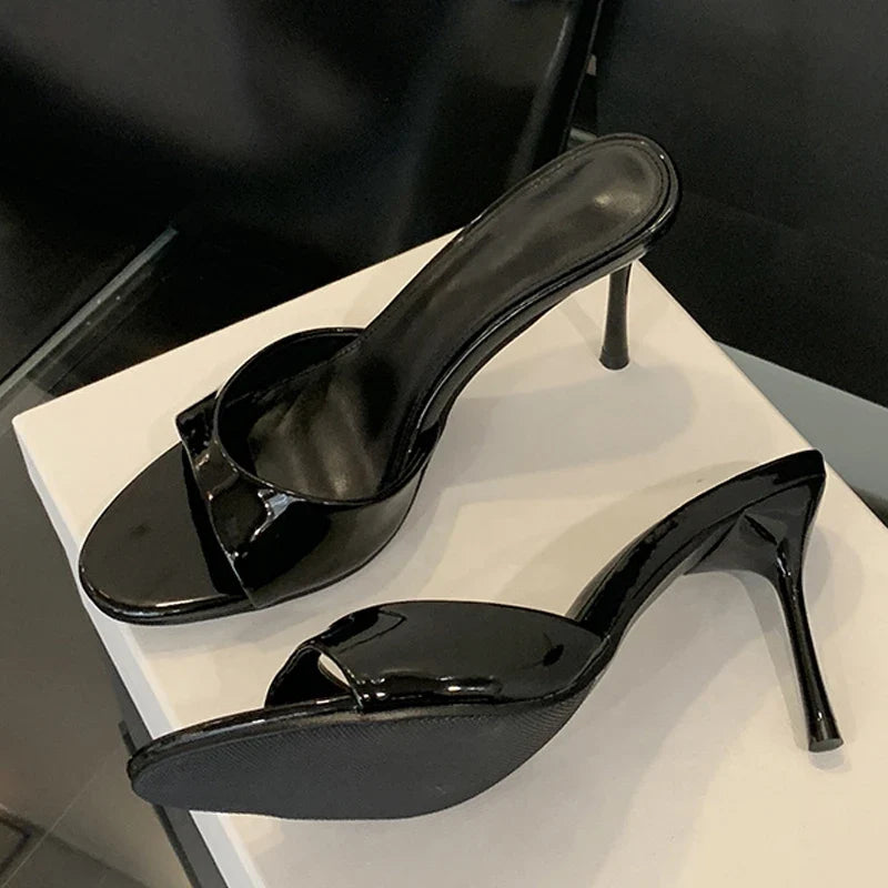 Kendall - Sleek Patent Sandal