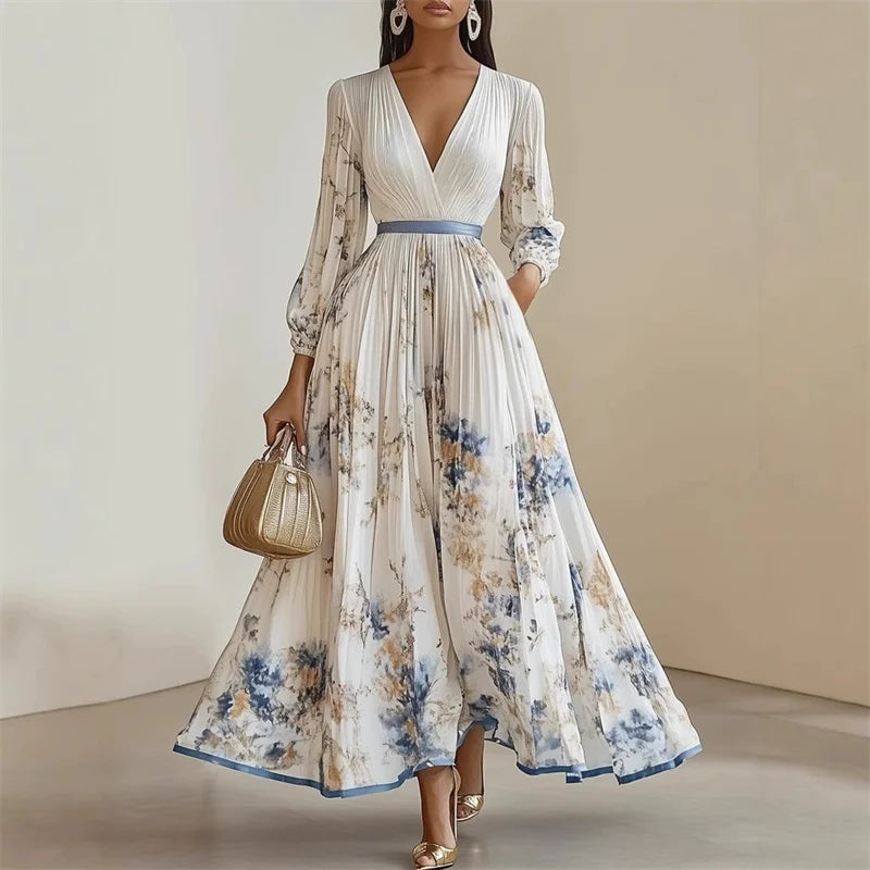 Rebecca - Flowing Floral Maxi Dress