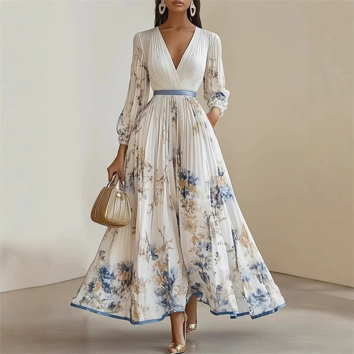 Rebecca - Flowing Floral Maxi Dress