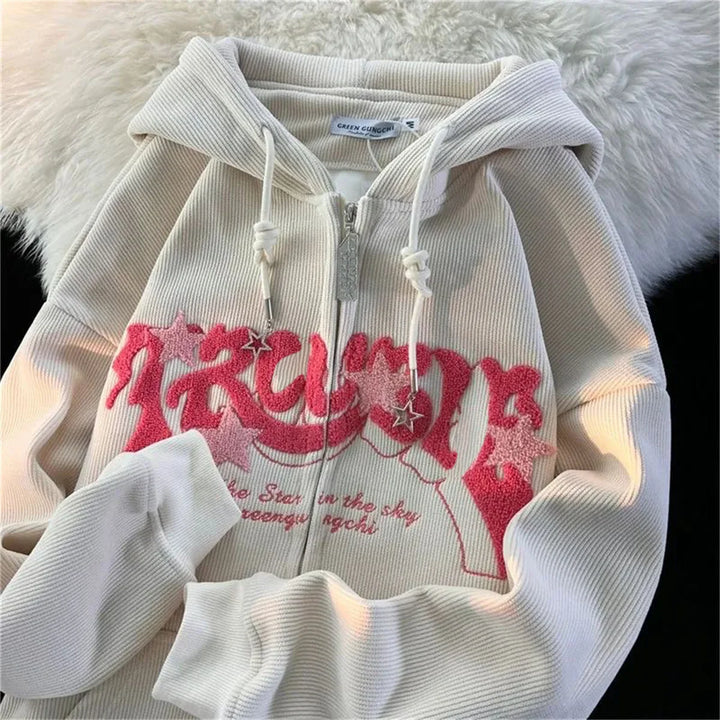 Irene - Cozy Graphic Jacket