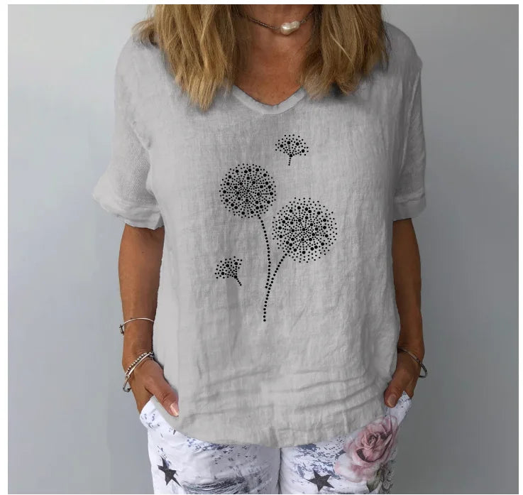 Petra - Airy Cotton Blouse