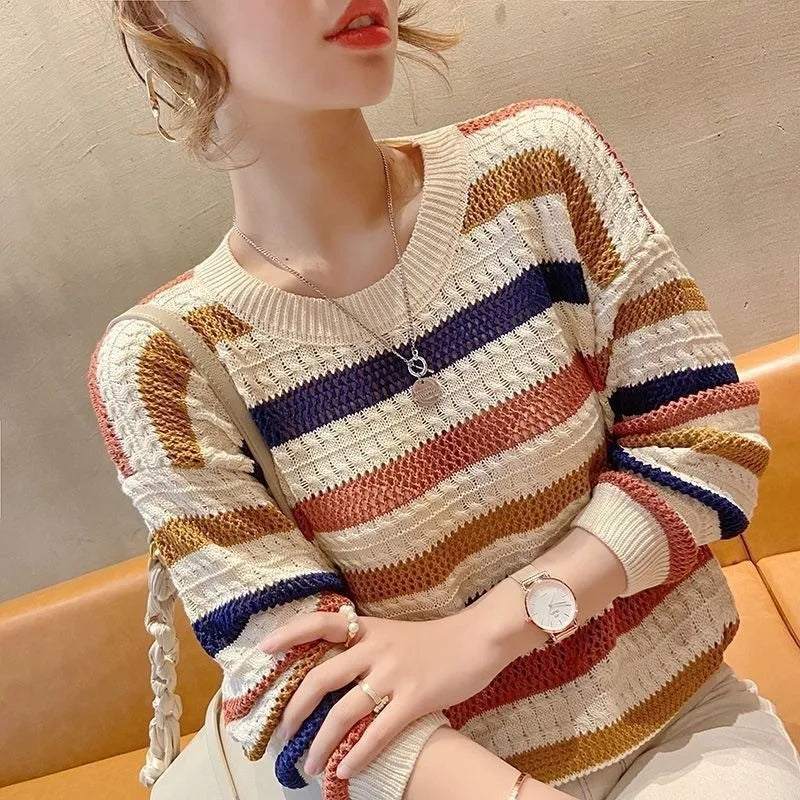 Ozara - Cozy Knit Blouse