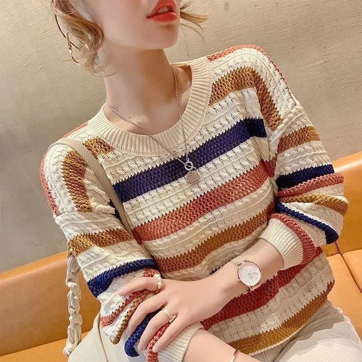 Ozara - Cozy Knit Blouse