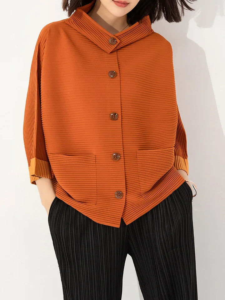 Carly - Soft Ribbed Blouse