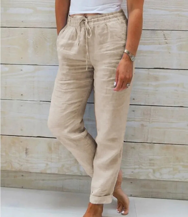 Quenby - Breezy Linen Pants
