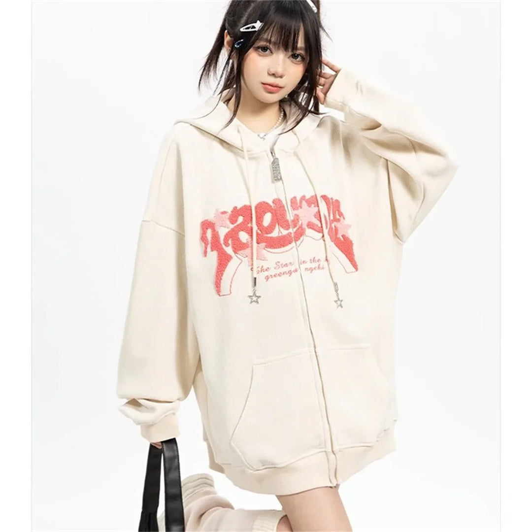 Irene - Cozy Graphic Jacket