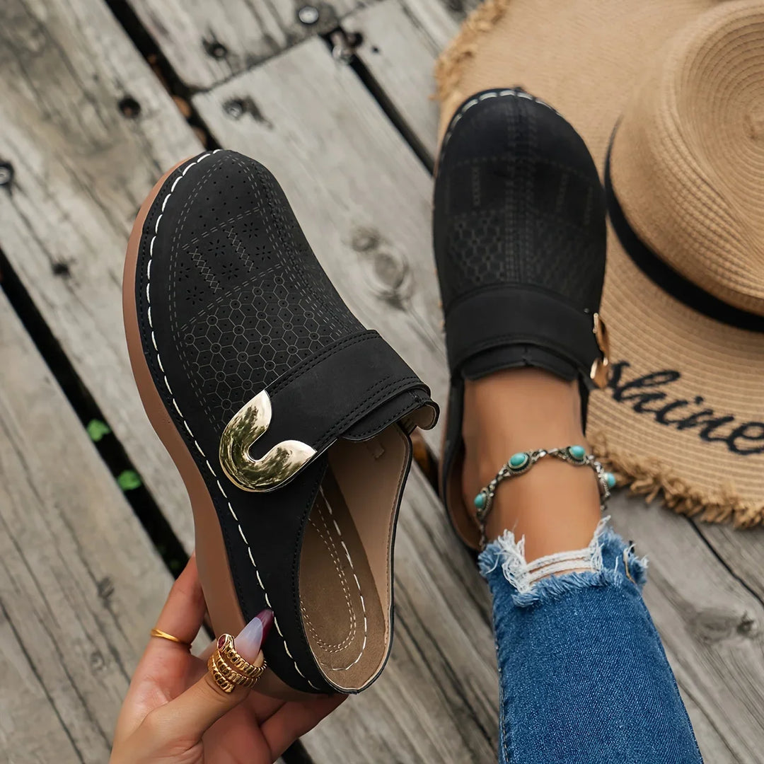 Bonnie - Chic Wedge Sandals