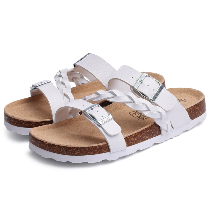 Zahara - Cushy Cork Sandals