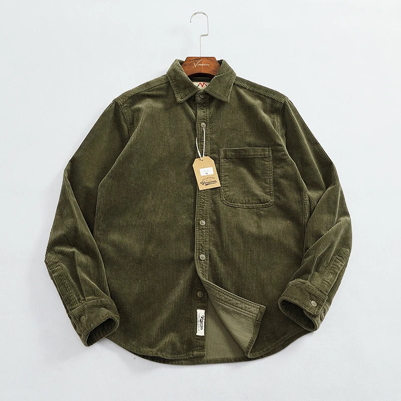 Grayson - Relaxed Corduroy Shirt