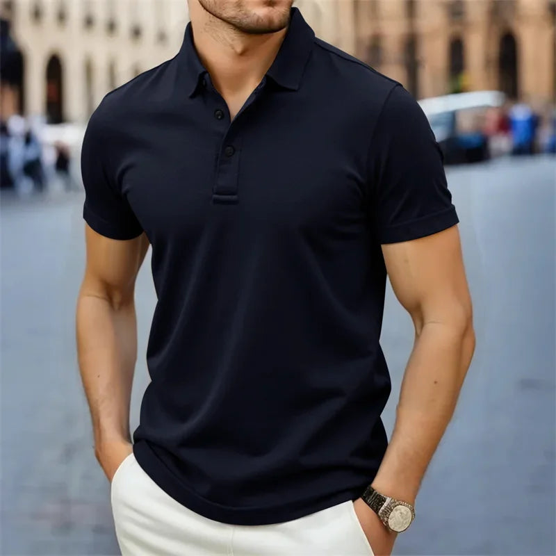Kyler - Sleek Cotton Polo