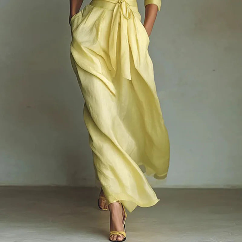 Octavia - Flowing Elegant Maxi Dress