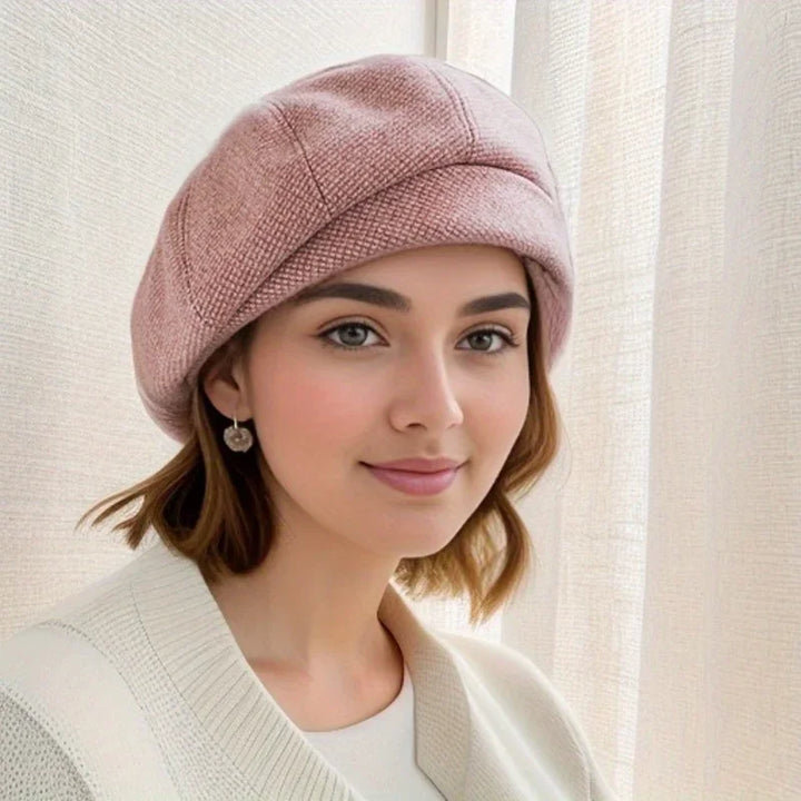 Polly - Chic Checked Beret