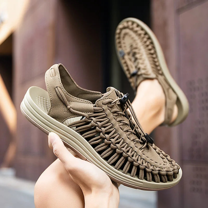 Ronan - Cozy Woven Sandals