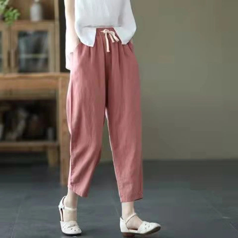 Valeria - Soft Linen Pants