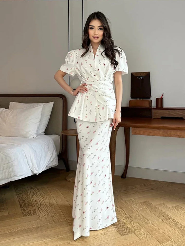 Zella - Elegant Floral Dress