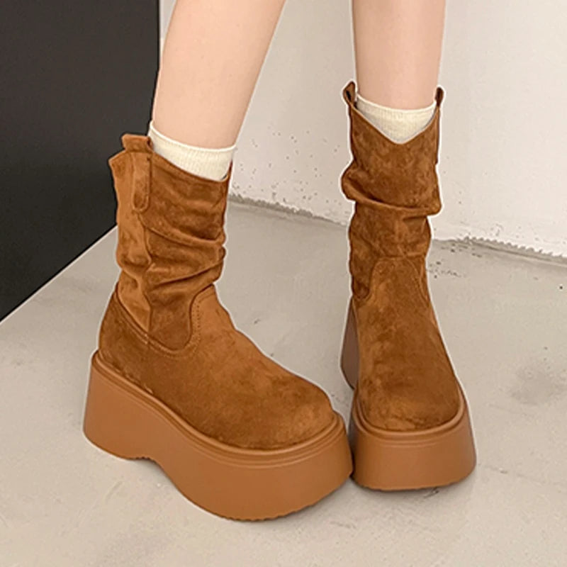 Zelda - Soft Suede Boots