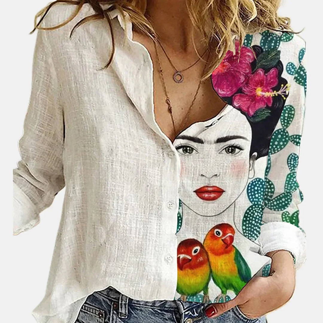 Ramona - Breezy Asymmetrical Blouse