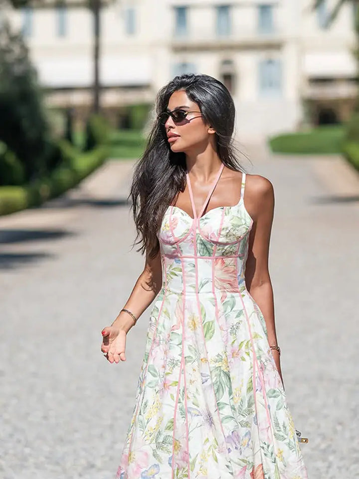 Julia - Elegant Floral Dress