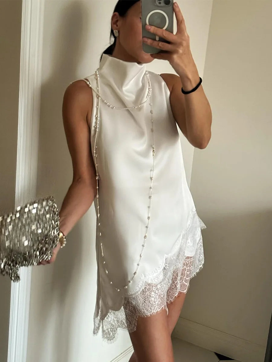 Rebecca - Fluid Lace Blouse