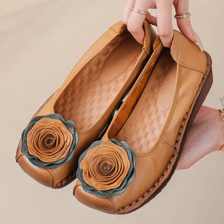 Miranda - Plush Floral Sandal