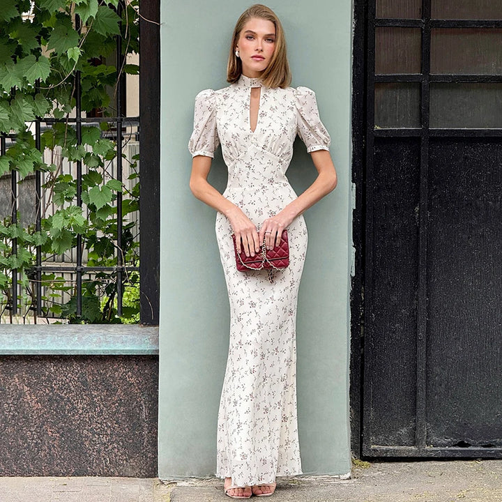 Valencia - Flowing Floral Dress