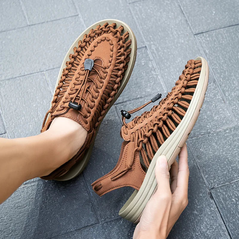 Ronan - Cozy Woven Sandals