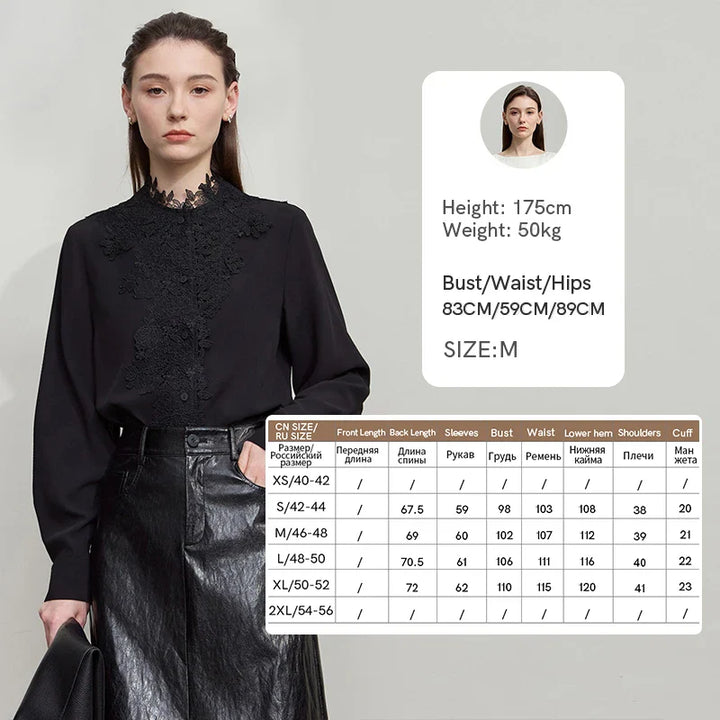 Bernice - Elegant Chiffon Blouse